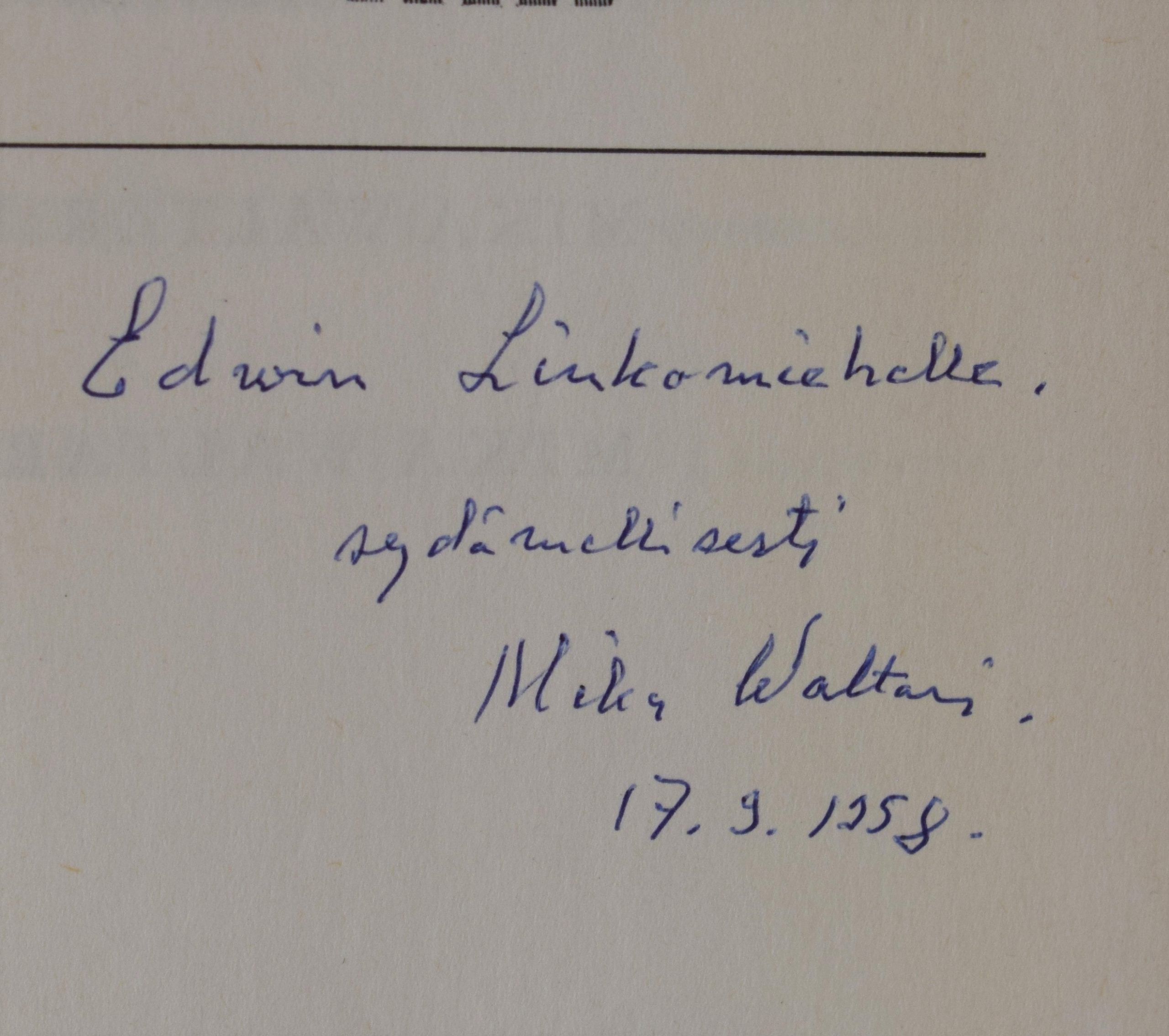 Waltari, Mika: Juhlakirja (*omiste) - Image 2