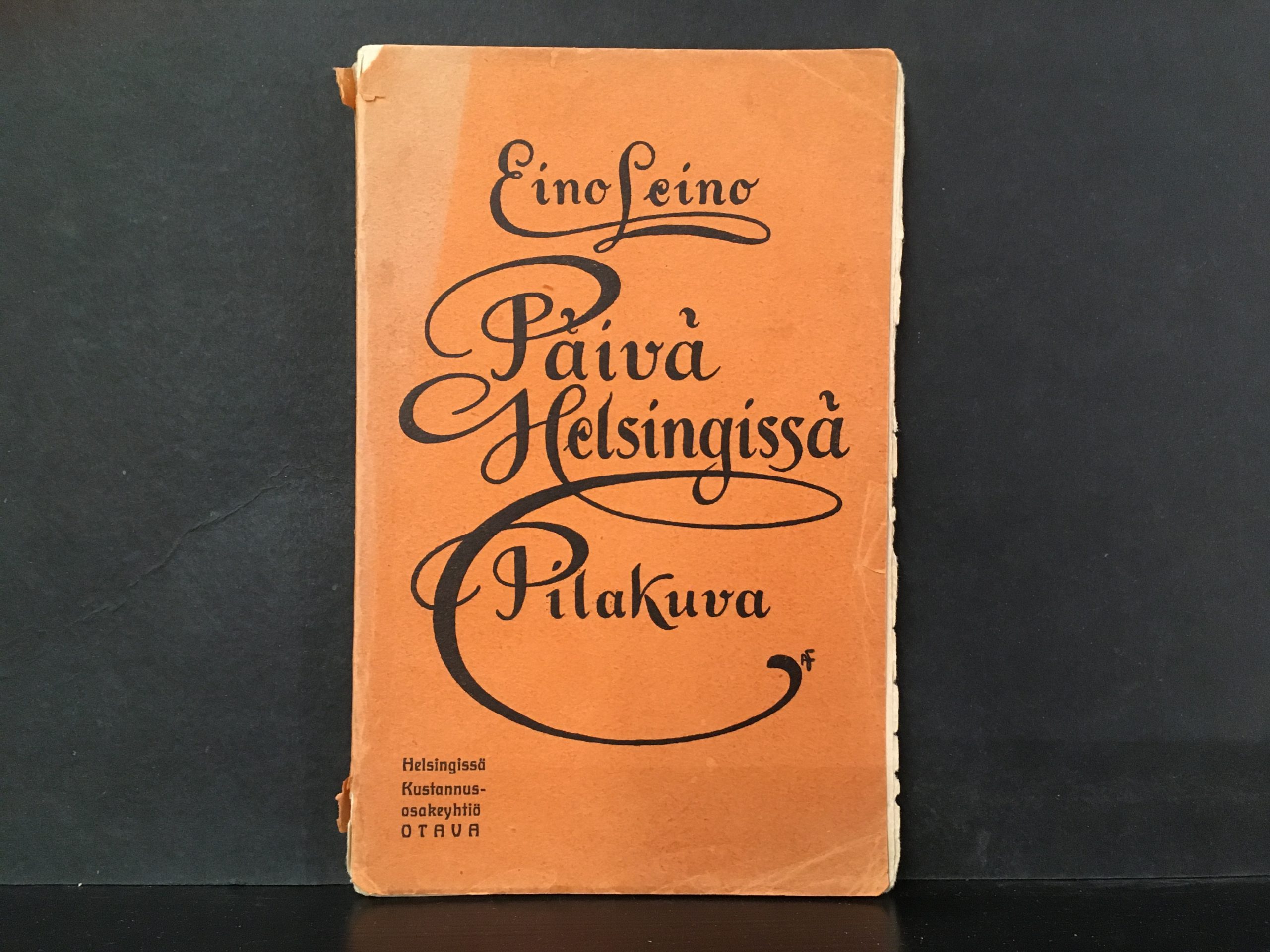 EIno Leino Päivä Helsingissä. Pilakuva (1905)