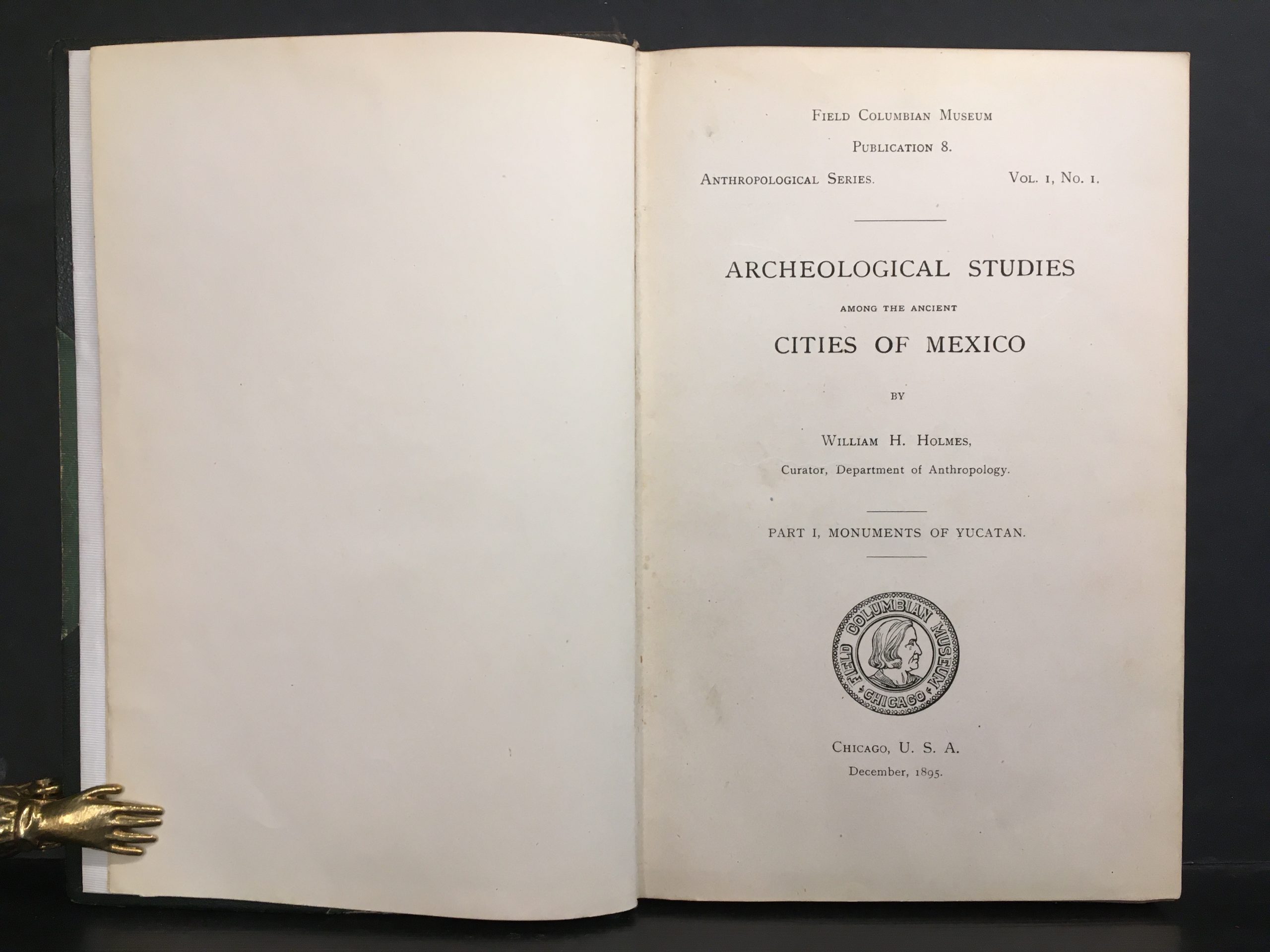 Holmes, H. William: Archaeological Studies among the Ancient Cities of Mexico. Part I, Monuments of Yucatan (1895) - Image 2