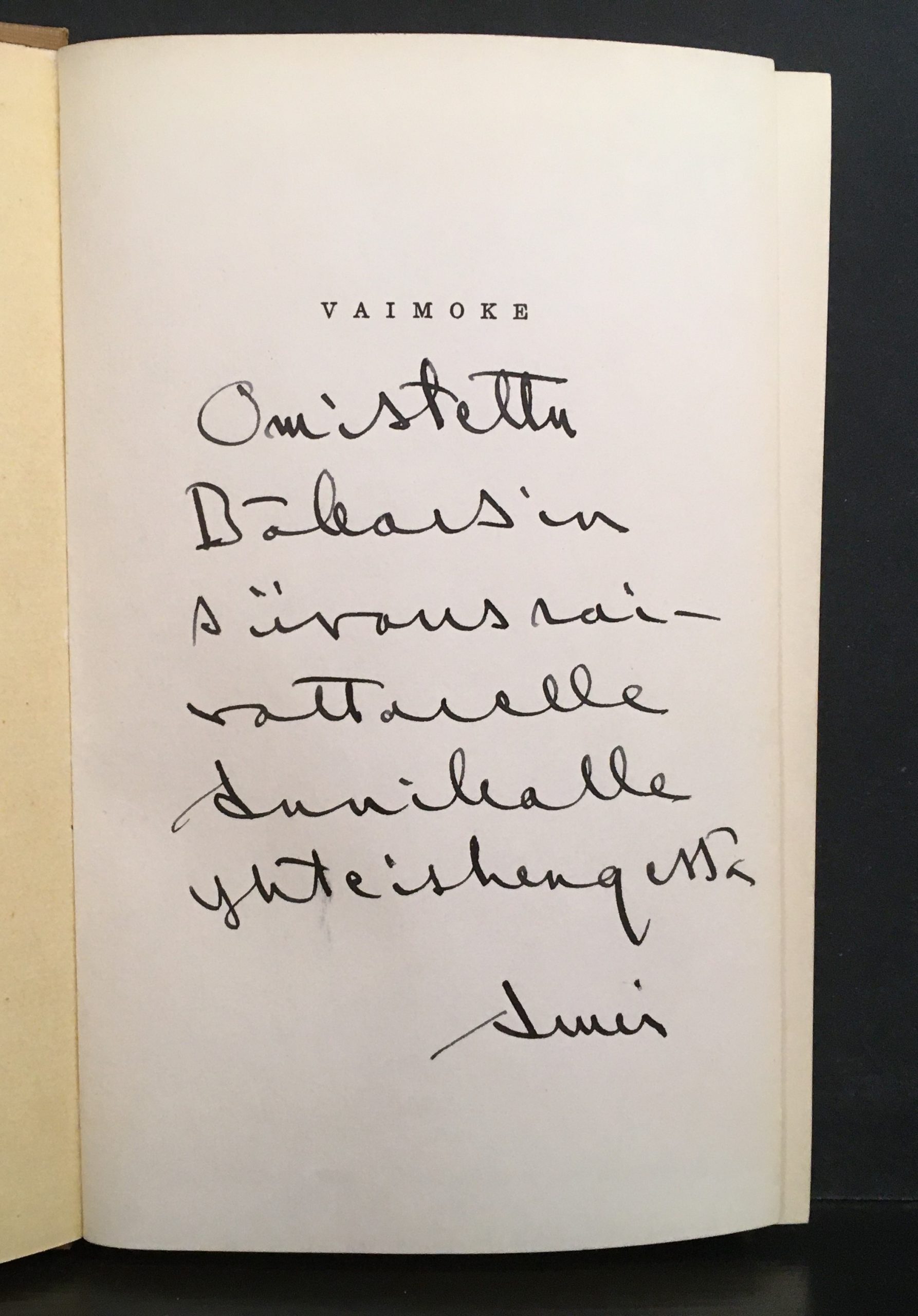 Valtonen, Hilja: Vaimoke (*Armi Ratian omiste) - Image 2