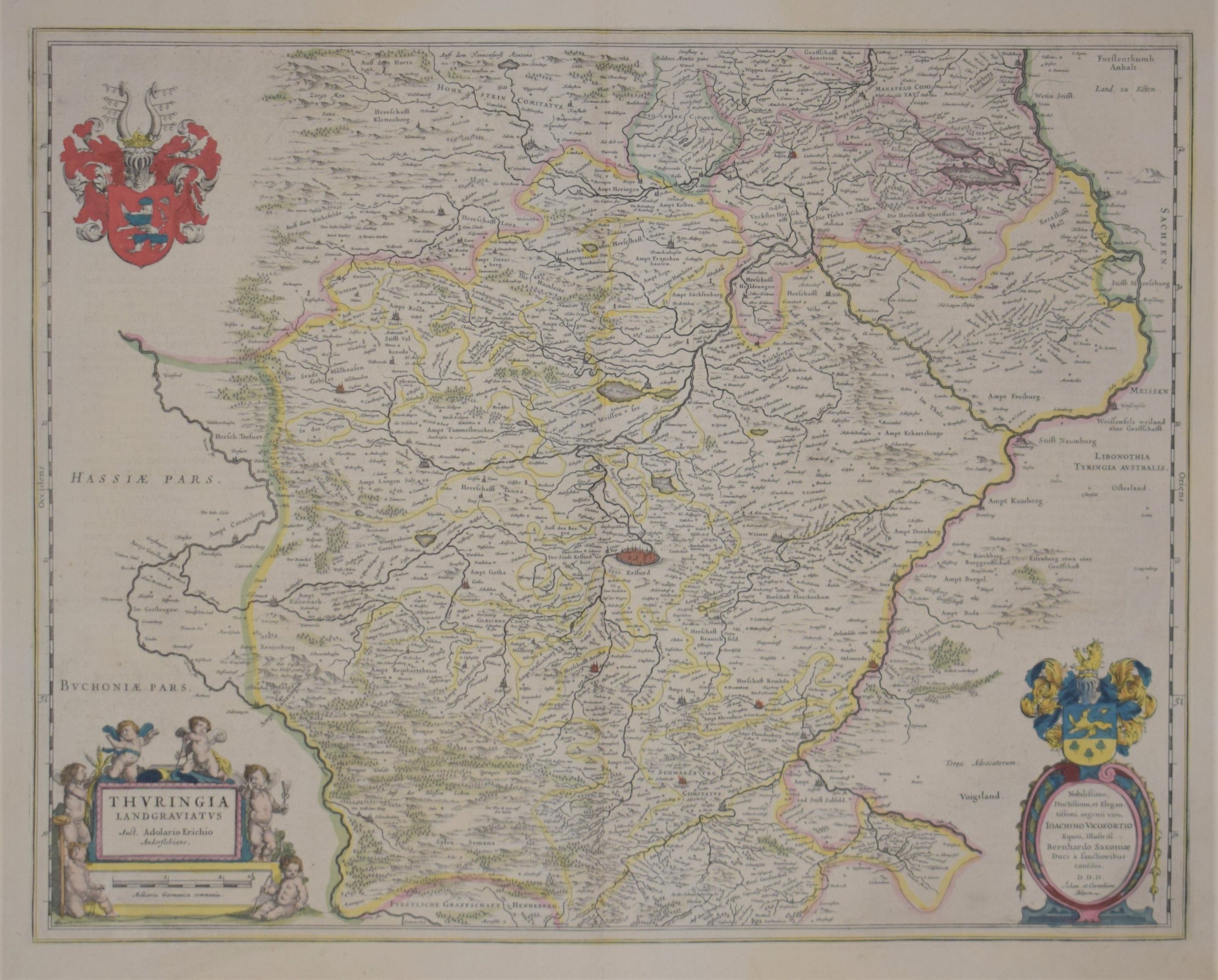 Blaeu, J. & C.: Thuringia Landgraviatus