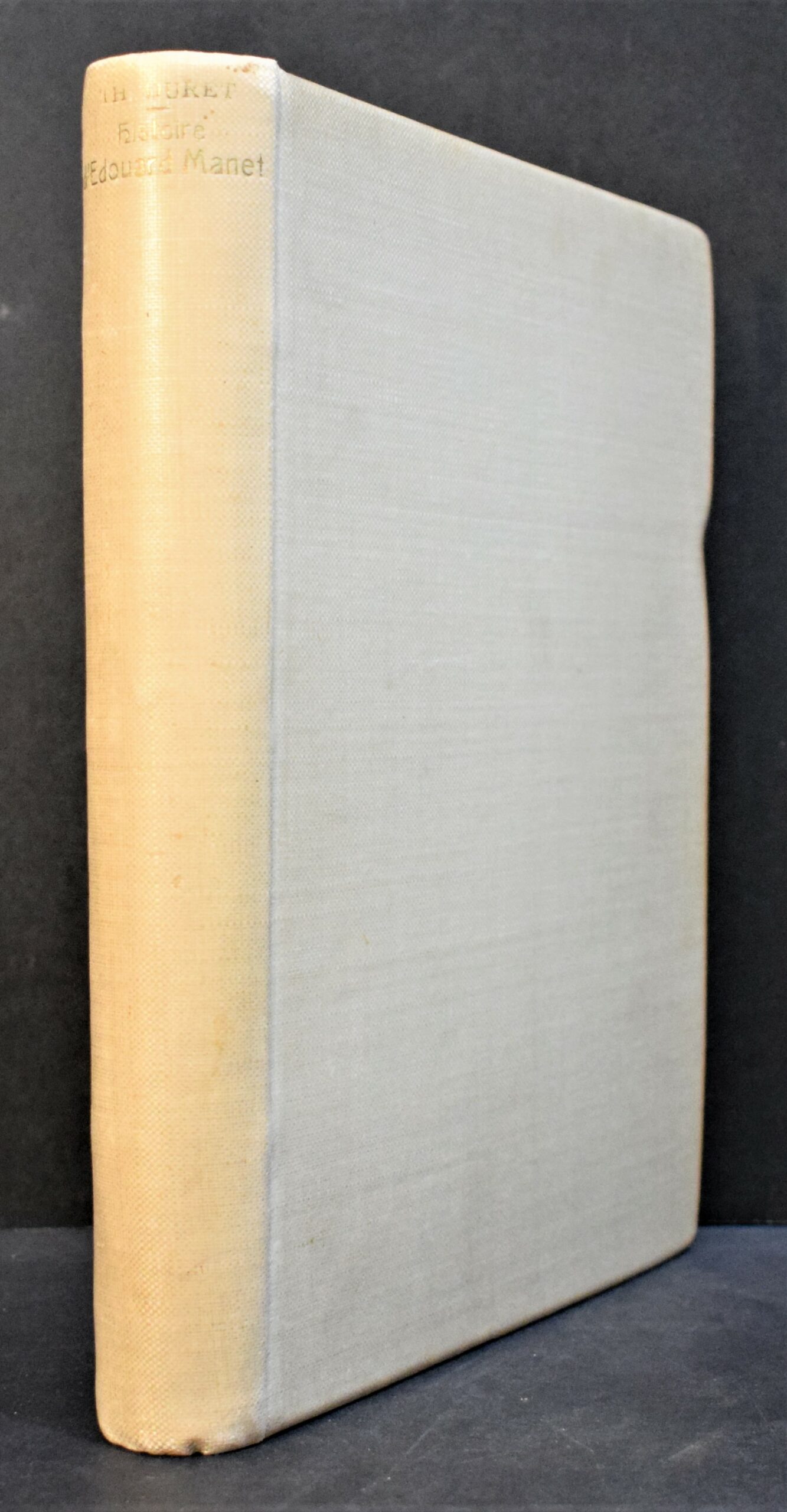 Histoire d'Edouard Manet et de son oeuvre par Théodore Duret