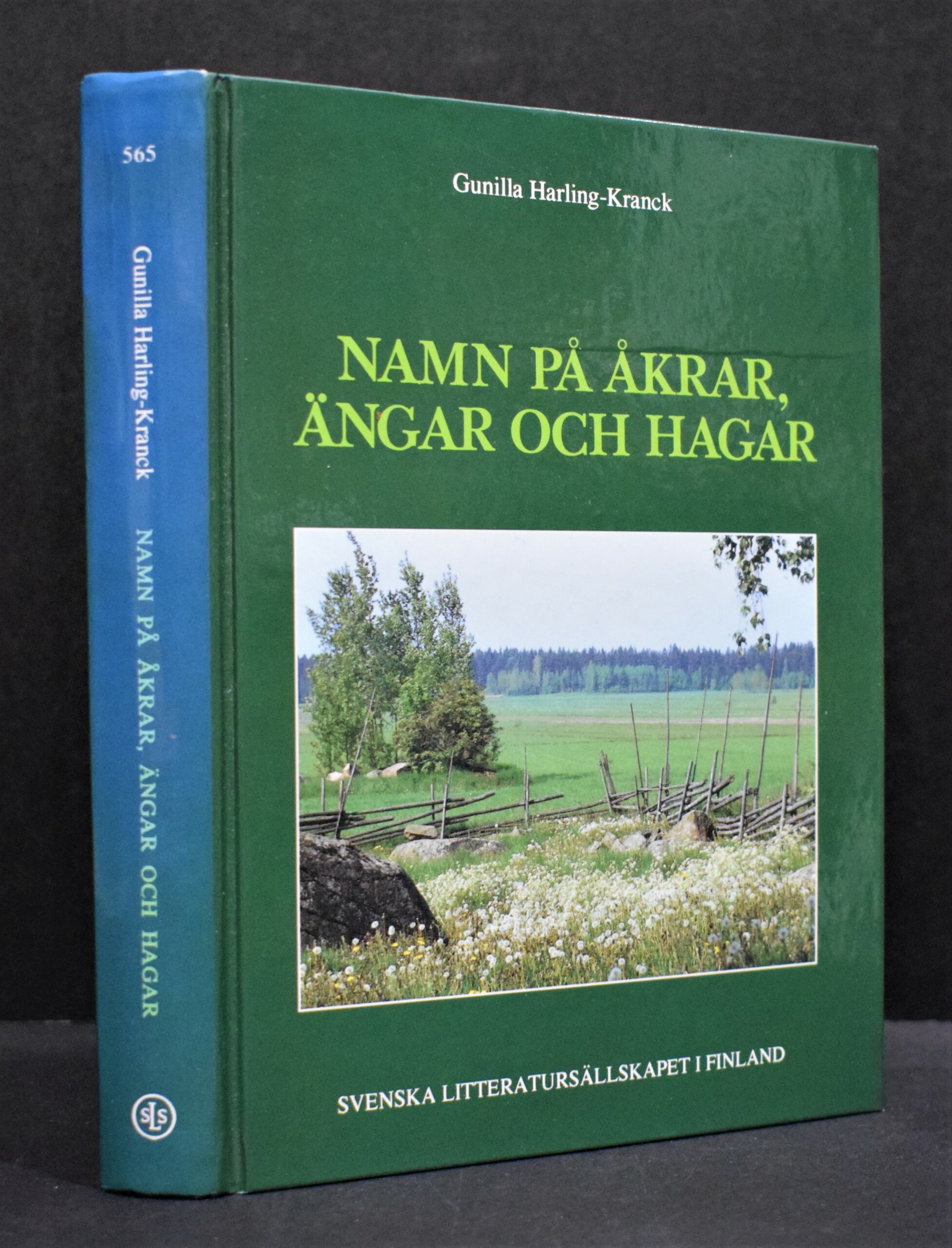 Gunilla Harling-Kranck : Namn på åkrar, ängar och hagar