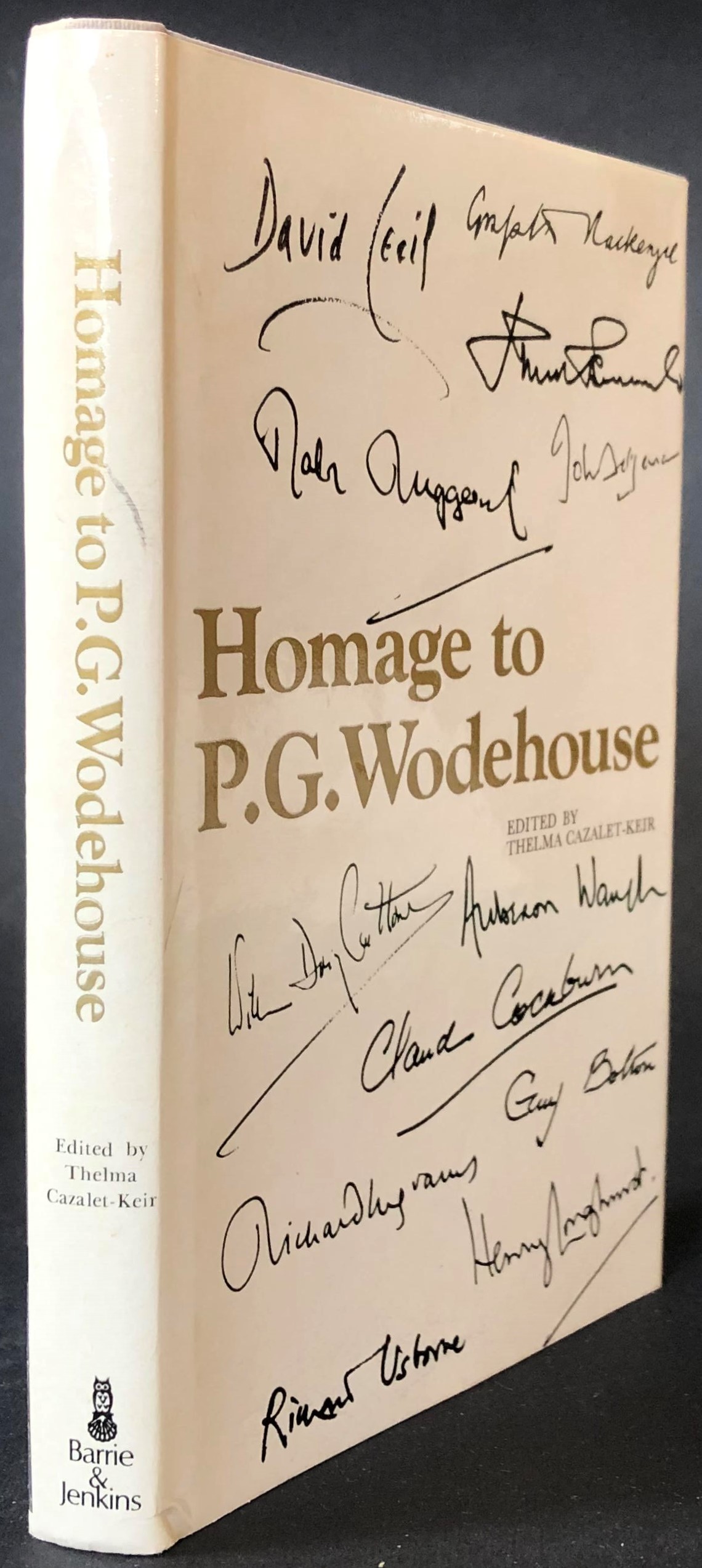 Thelma Cazalet-Keir Homage to P. G. Wodehouse