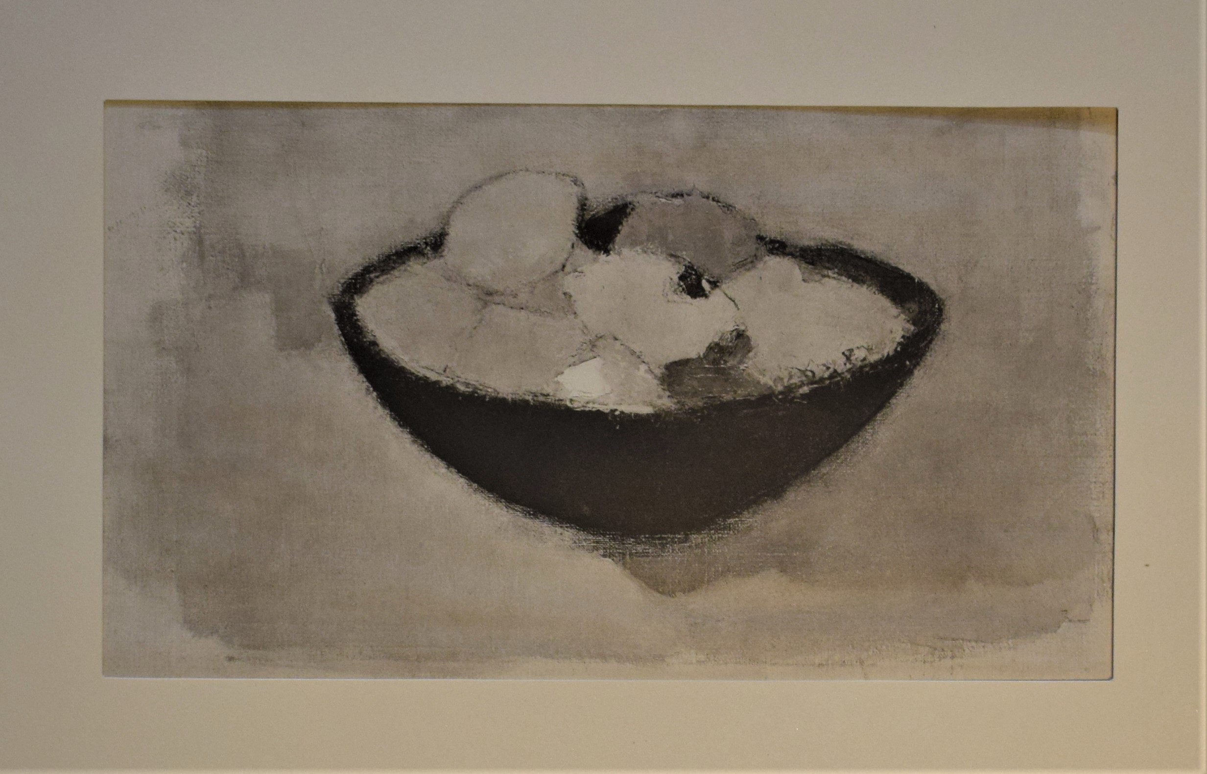 Helene Schjerfbeck: Citroner i träskål - Sitruunat puukulhossa (1945)