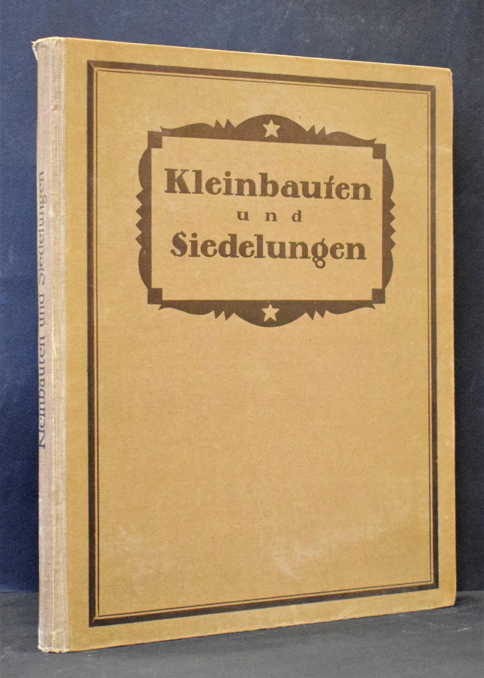 Baer, C.H. / German Workers´Colonies: Kleinbauten und Siedlungen