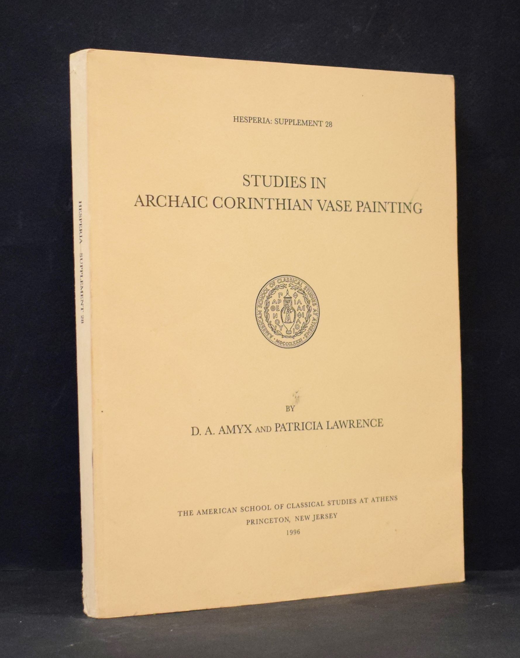 Studies in Archaic Corinthian Vase Painting book