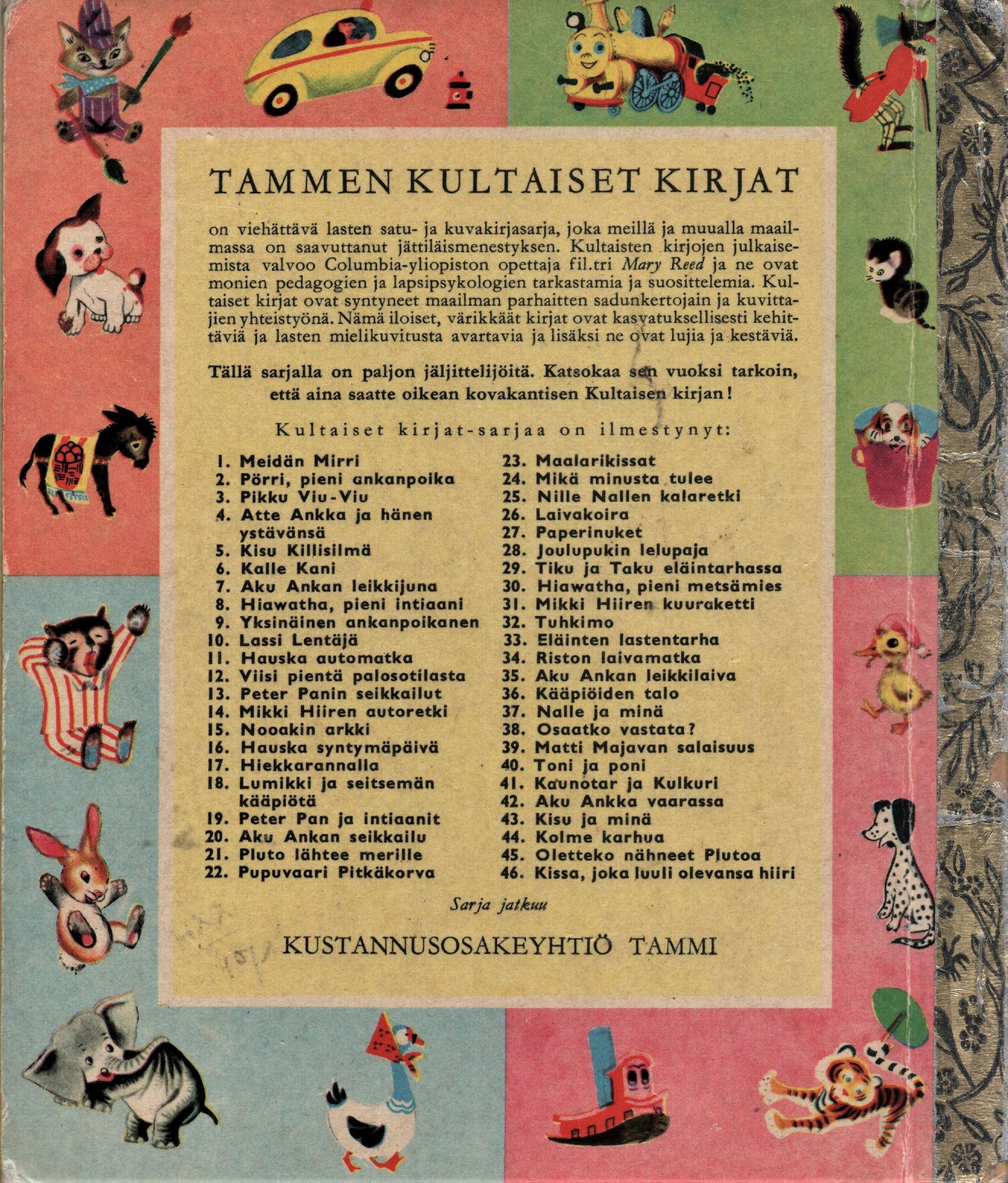 Walt Disney Aku Ankka vaarassa (1955)