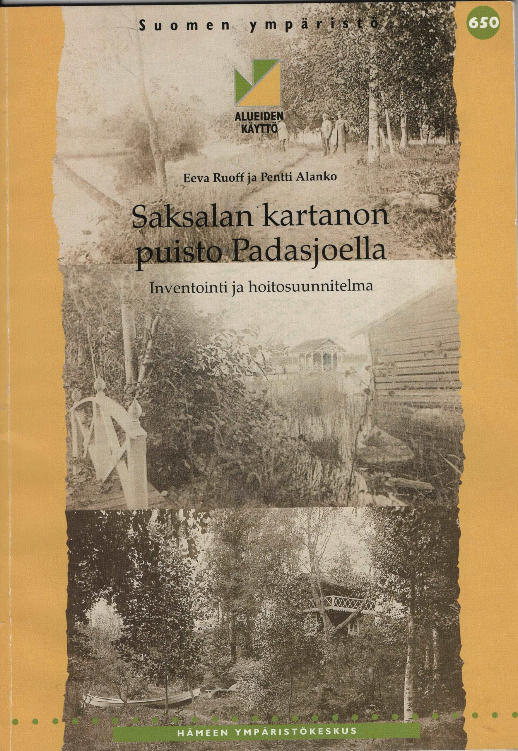 Saksalan kartanon puisto Padasjoella