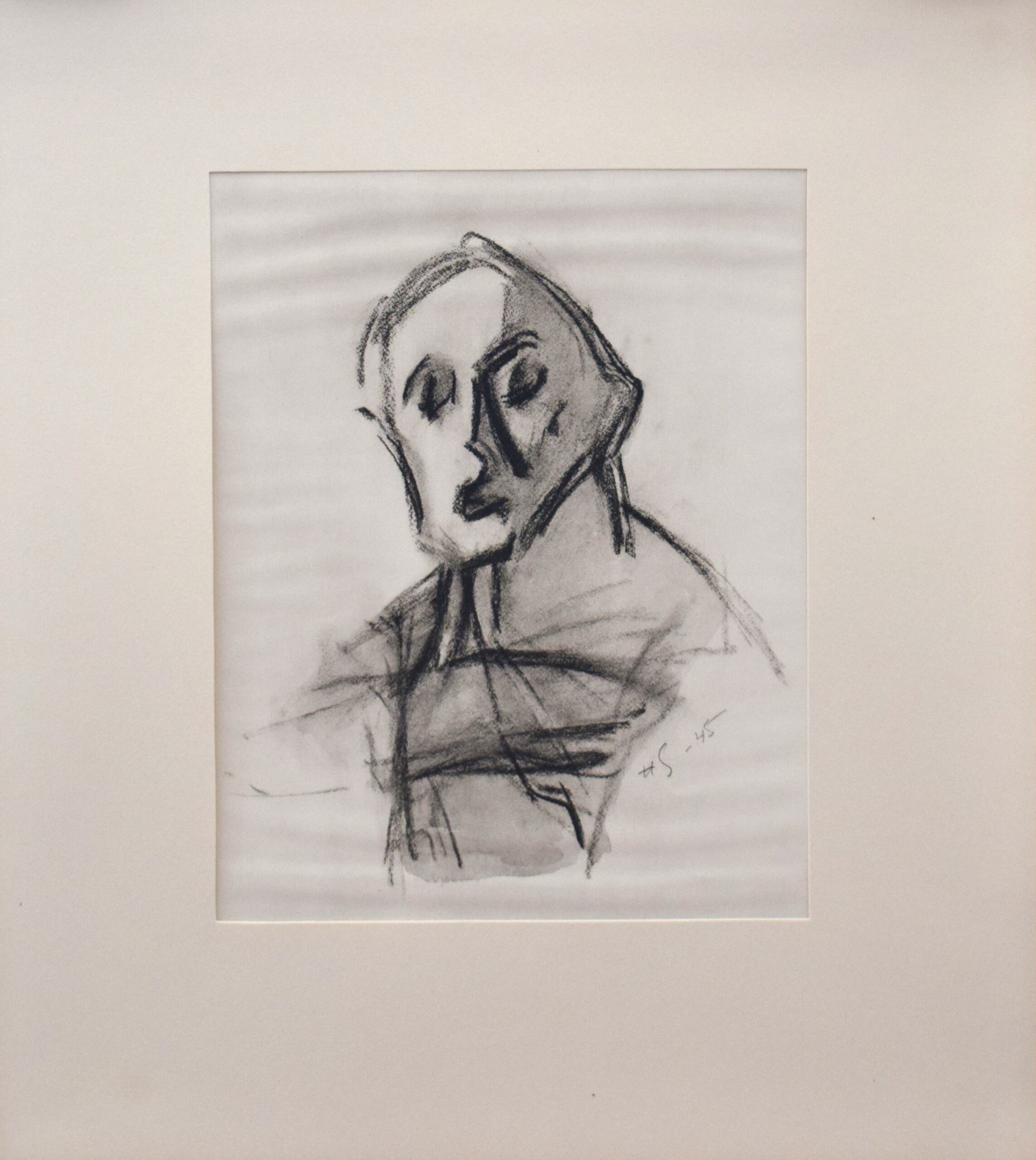 Helene Schjerfbeck: Självporträtt (1945)